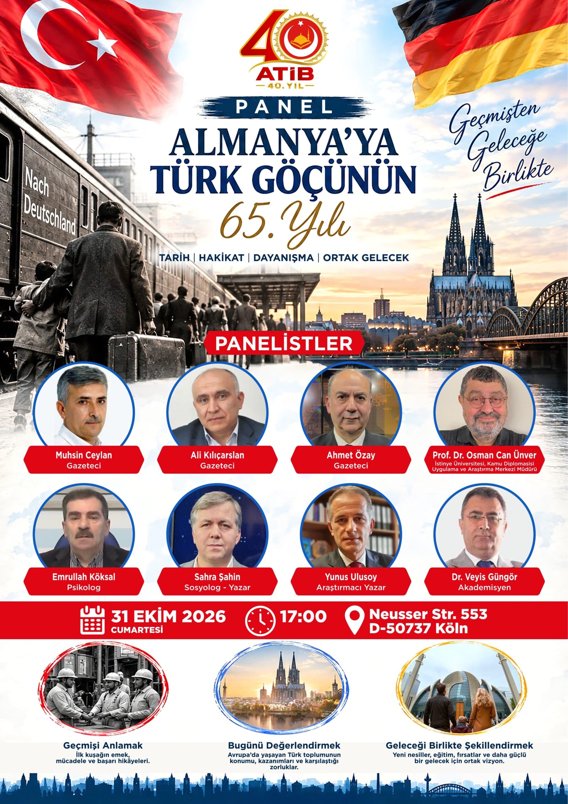 Almanya'ya Türk Göçünün 65. Yılı Paneli